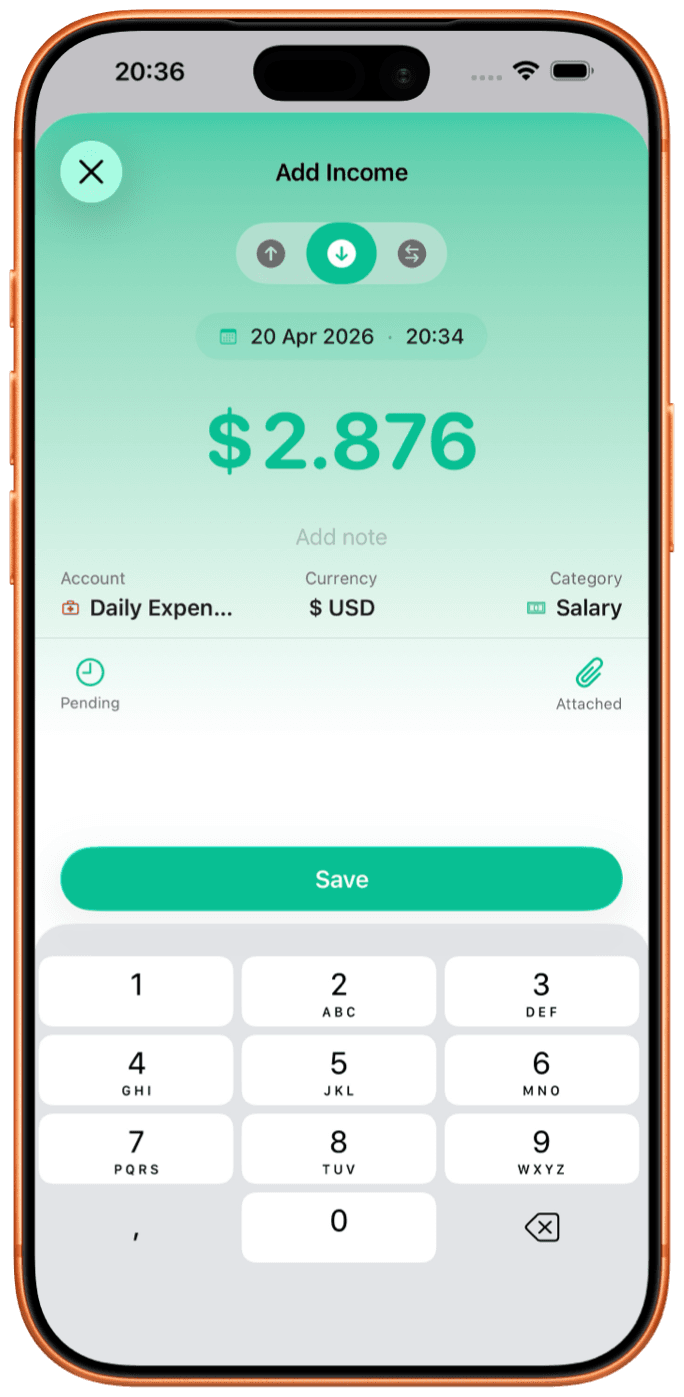 Add Income